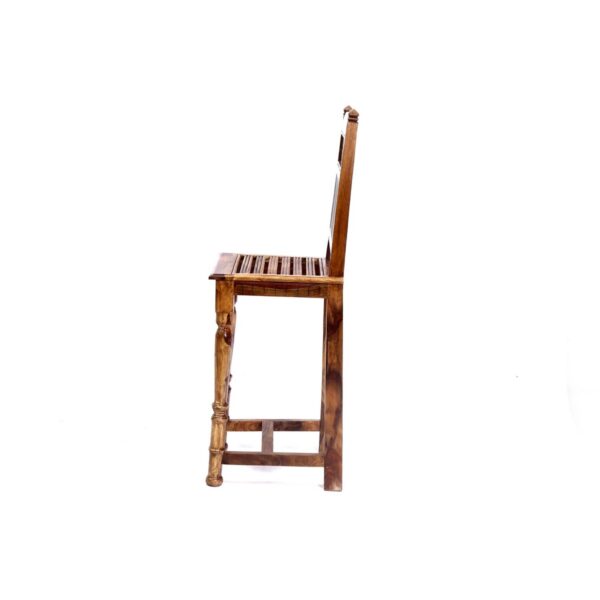 Sheesham wood Regal Bar chair1
