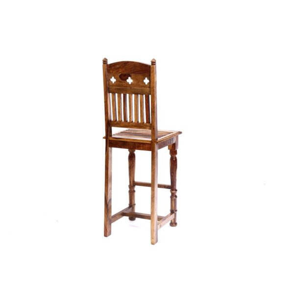 Sheesham wood Regal Bar chair2
