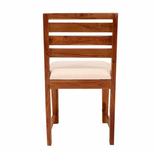 Simple Teak Wood Dining Chair Set Of 24