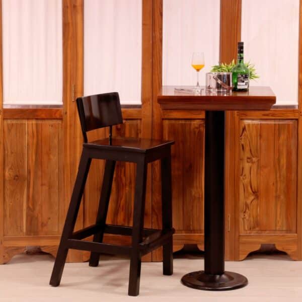 Stylish Classic Black Bar Chair