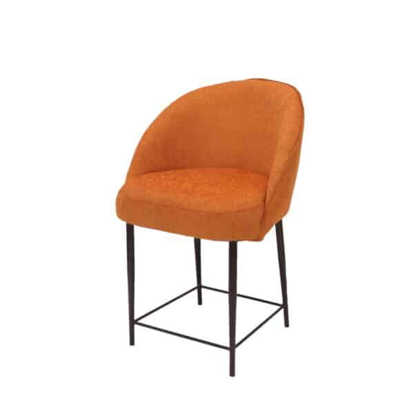 Stylish Neat Orange Cup Chair