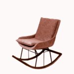 Stylish Upholstered Rocking Chair
