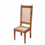 Teak Wood Classic Cane Dining Chair Set of 2