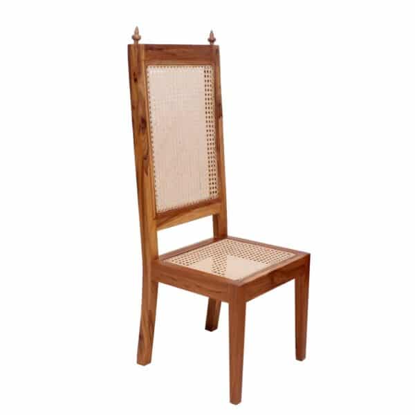 Teak Wood Classic Cane Dining Chair Set of 24