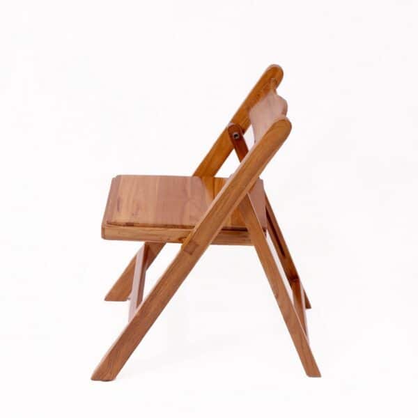 Teak Wood Foldable Kids Chair