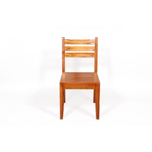 Teak wood Light tone finish Dining Chair Set of 23