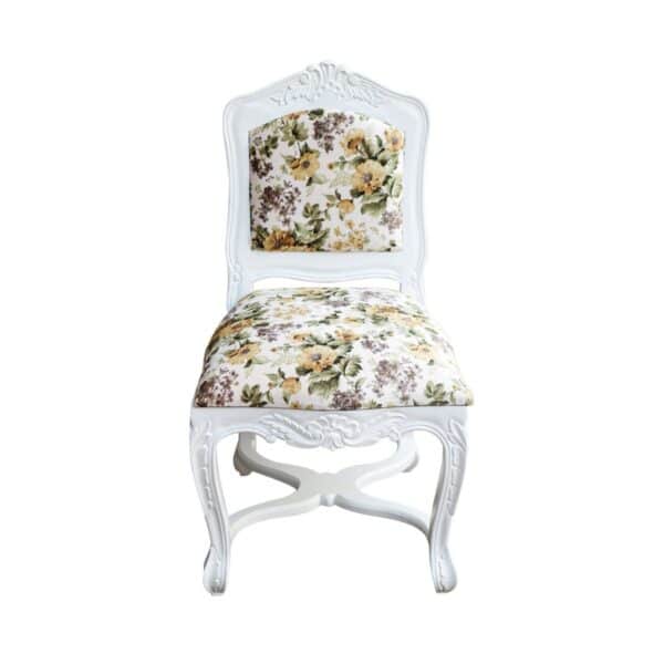 White Duco Royal Teak Chair Set of 22