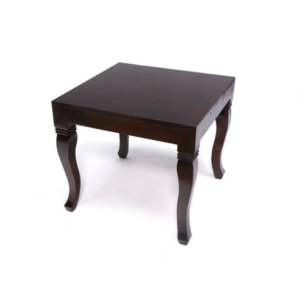 Wooden Curved Leg Tea Table Set4