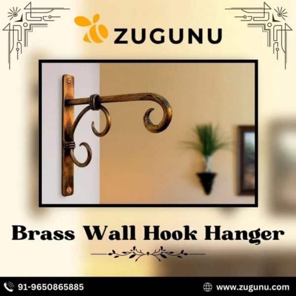 Brass Wall Hook Hanger From Zugunu 2 1