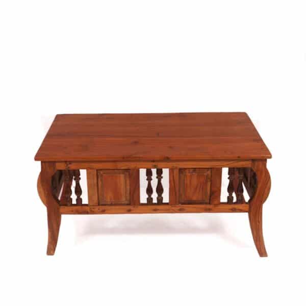 Brown Touch Carved Coffee Table2
