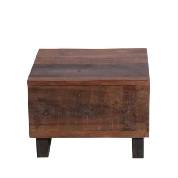 Country Wood Brown Antique Style Coffee Table2