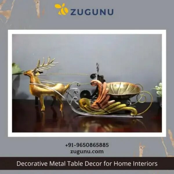 Decorative Metal Table Decor For Home Interiors Zugunu 1