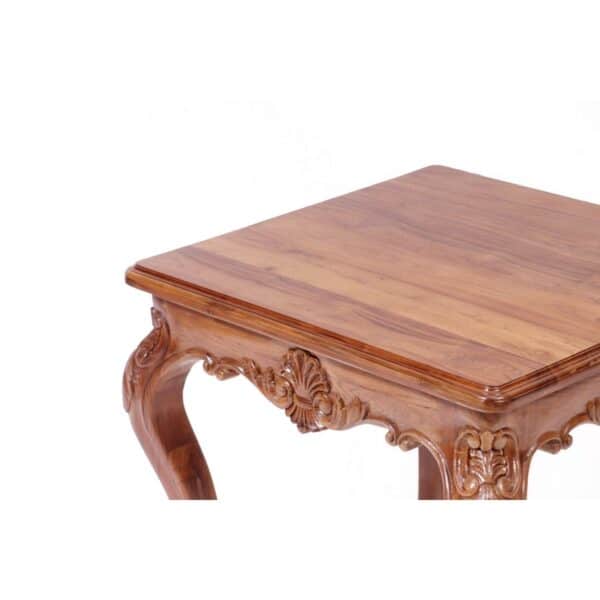 Intricate Carved French Royal Teak Coffee Table4
