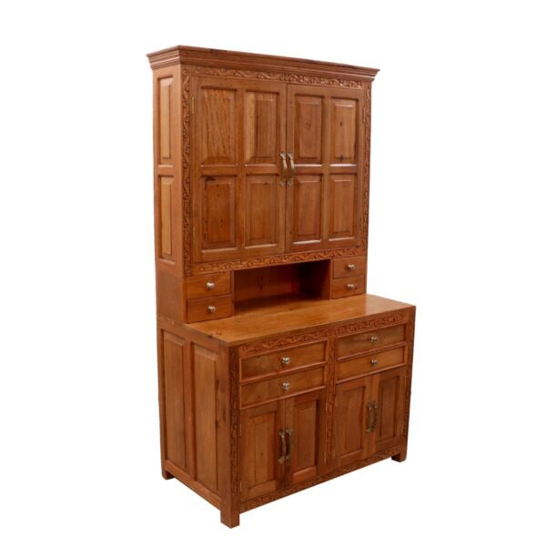 Natural Solid Wood Regal Dressing Table 3