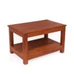 Natural Solid Wood Walnut Finish Coffee Table