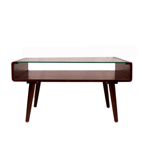 New Design Natural Solid Wood Retro Coffee Table 1