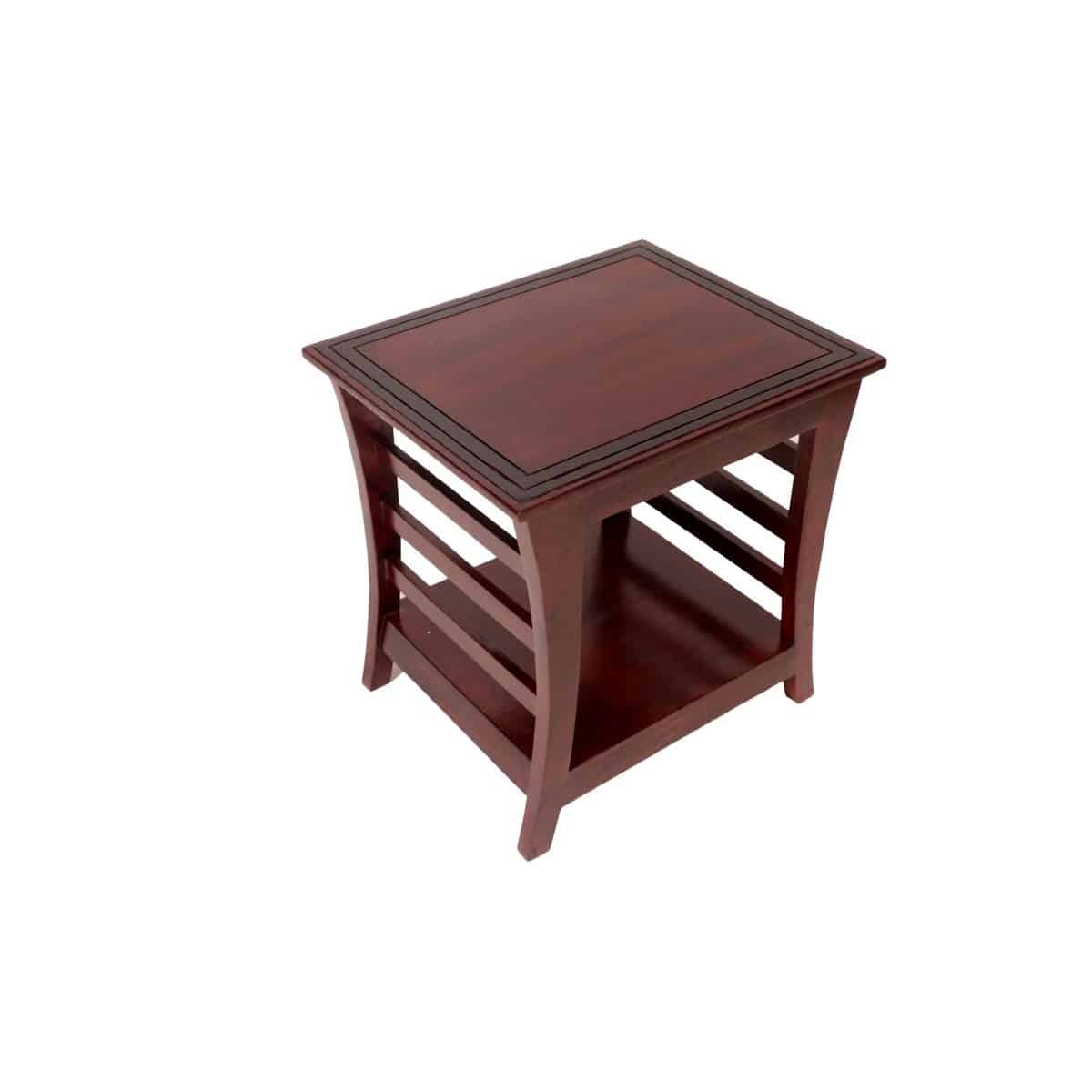 New Design Solid Wood Curve Design Coffee Table
