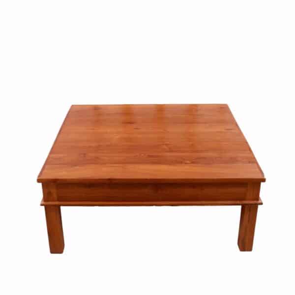 New Design Teak Wood Solid Square Coffee Table1