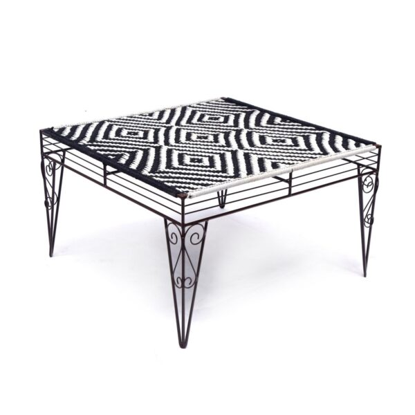 New Design Woven Metallic Coffee Table For Home2