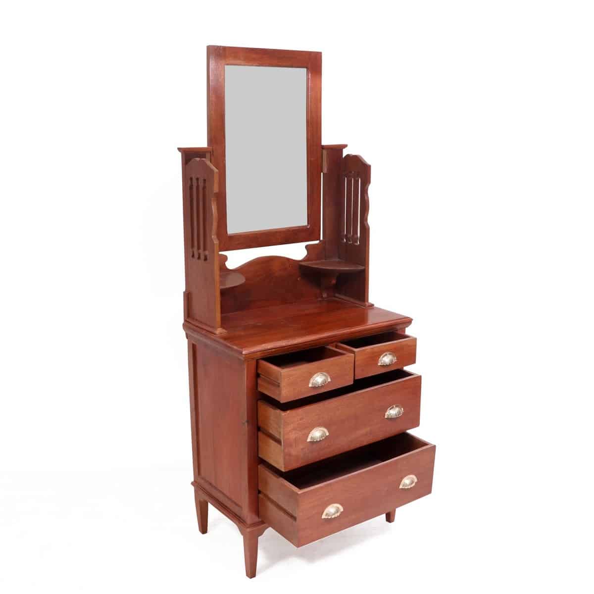 New Dressing Table with Stool 4 Drawers Vanity Set Makeup Desk Black UK  Ship | eBay