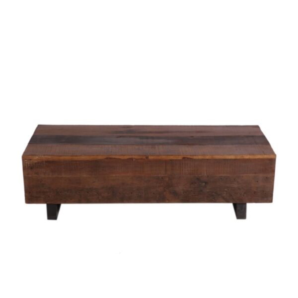 Stylish Country Wood Long Coffee Table