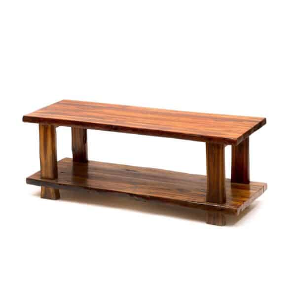 Stylish Heritage Finish Teak wood Coffee Table3