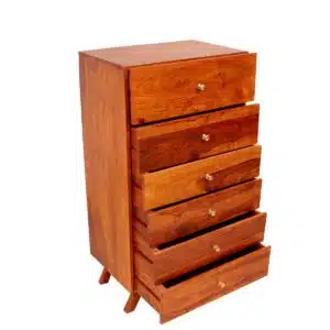 Stylish Solid Wood 6 Drawers Chest