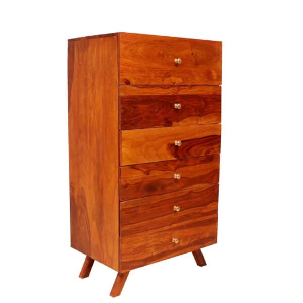 Stylish Solid Wood 6 Drawers Chest2