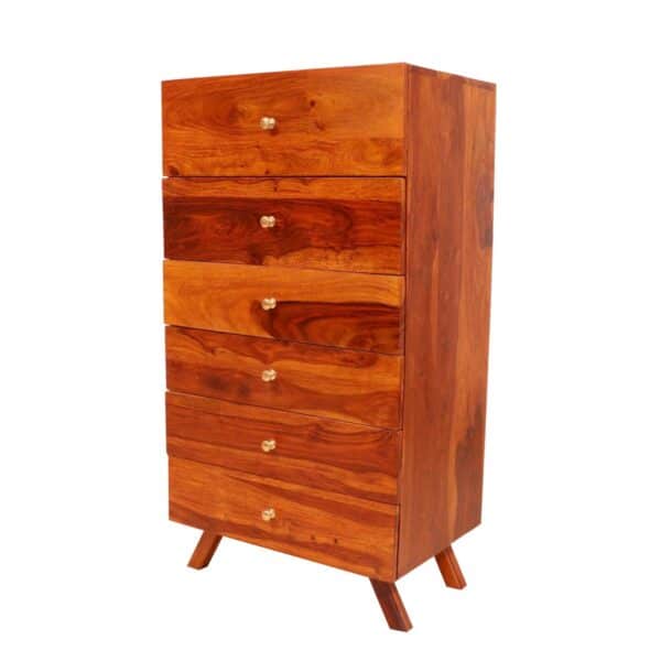 Stylish Solid Wood 6 Drawers Chest3