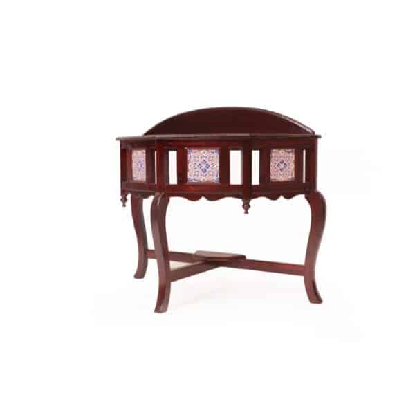 Stylish Traditional Classic Tiled Console Table2