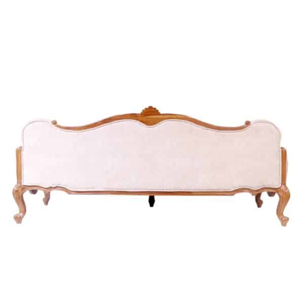 Classical Vive La France Concept Teak Wood Sofa 6