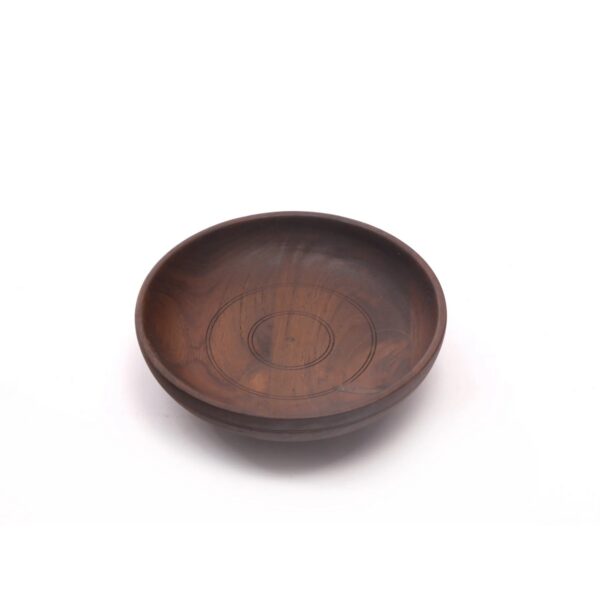 Premium Teak Wood Traditional Wooden Bowl 2