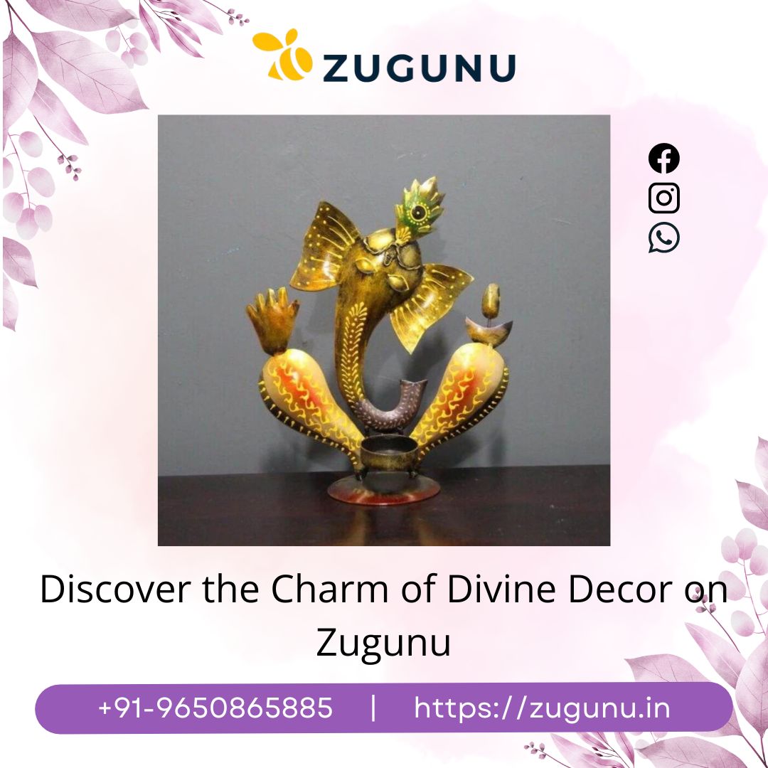 Shop Ganesha Themed Divine Decor on Zugunu