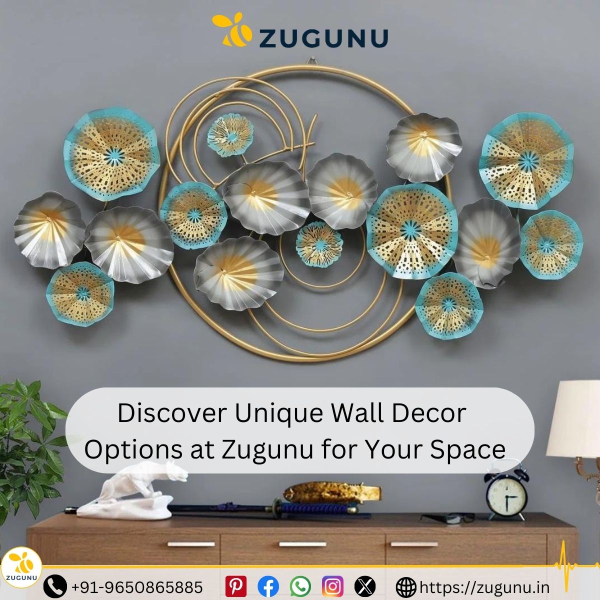 Discover Unique Wall Decor Option At Zugunu For Your Space