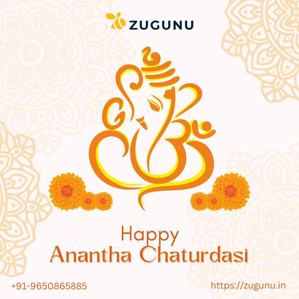 Wishing You a Blessed Anantha Chaturdasi From ZuGuNu