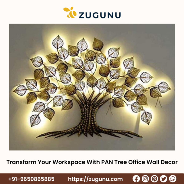 Revitalize Your Workspace with PAN Tree Office Wall Decor