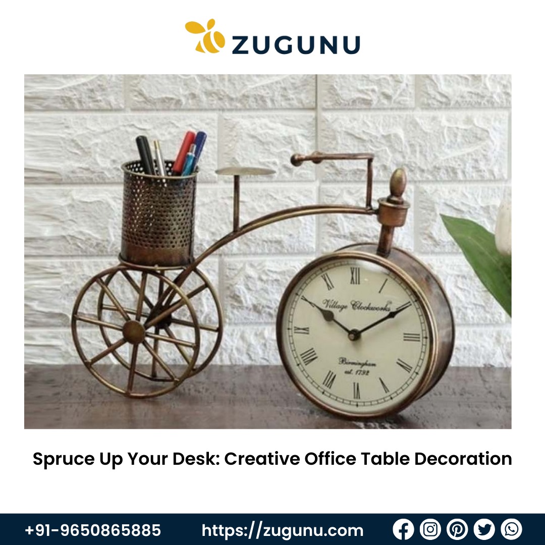 Beyond Timekeeping Creative & Unique Office Table Clock Decor (2)