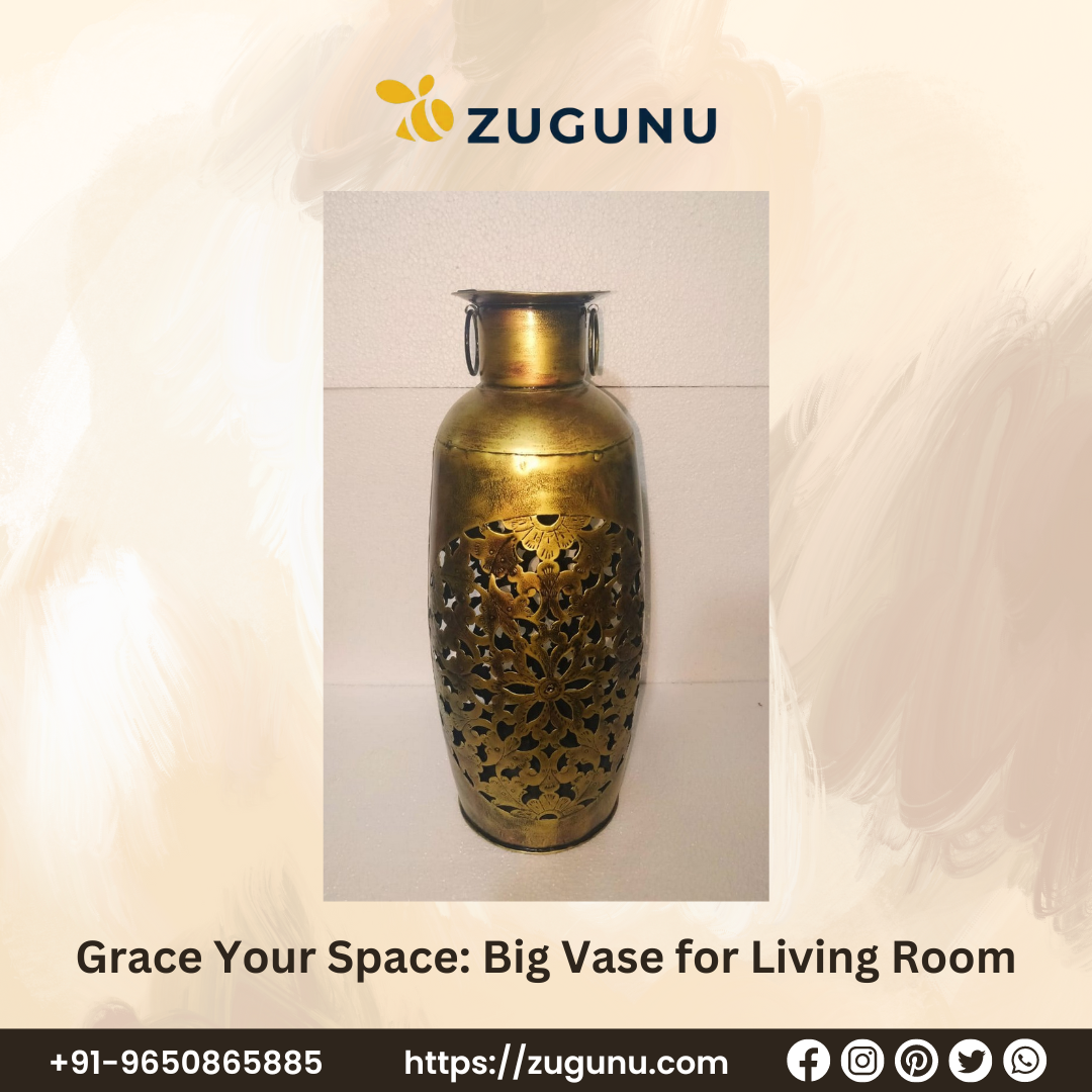 Grace Your Space Beautiful Big Vases for a Living Room Makeover