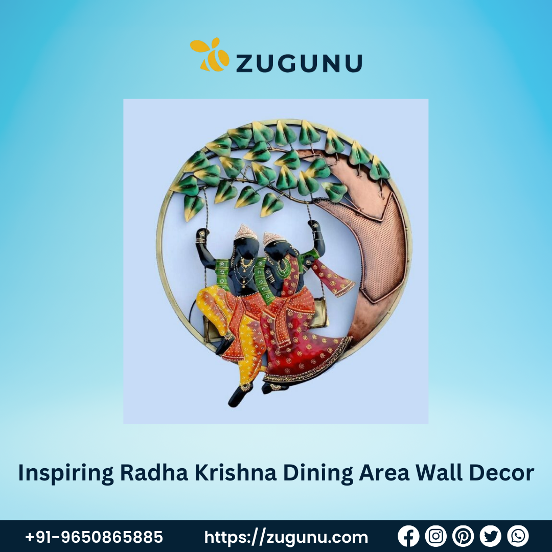 Inspiring Radha Krishna Wall Decor Perfect for Your Dining Room